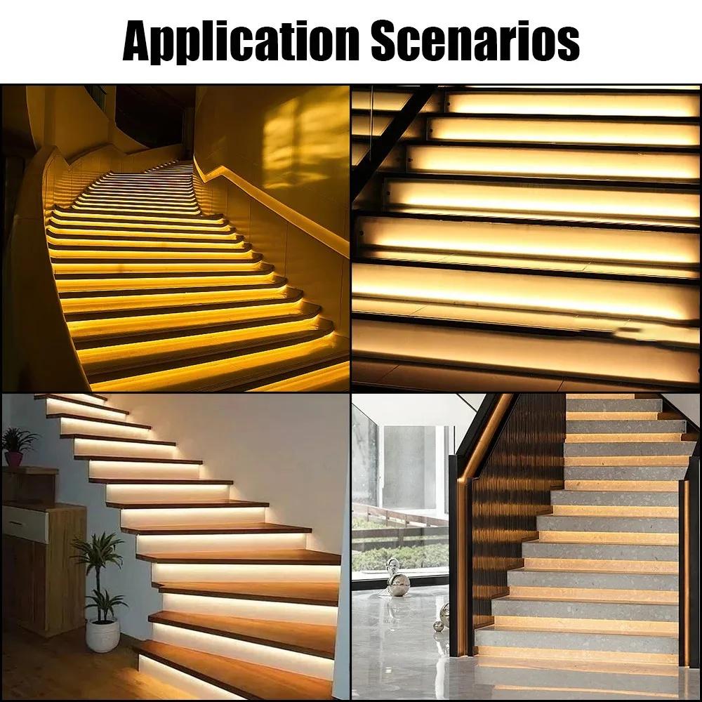 Stair LED Controller Motion Sensor Stairway Night Light Controller PIR