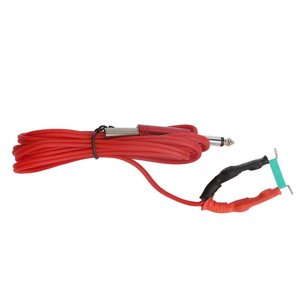 Tattoo Clip Cord High Resilience Bending Resistance Tattoo Machine Power Supply Line Hook Line Red