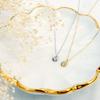 Lala Christie Diamond Single Design Necklace in 18K Gold 0.1ct (lp71-0010-yg)