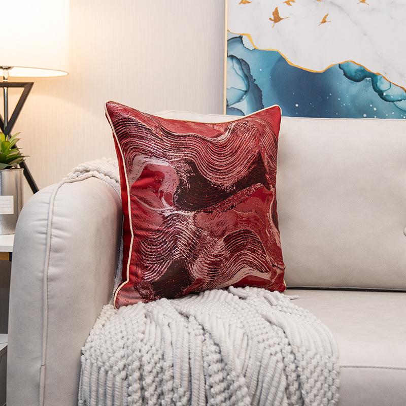 

Подушка для дивана - Современная скандинавская подушка для спины и поясницы, Мягкая квадратная наволочка для декора отеля 30x50cm Cover Only