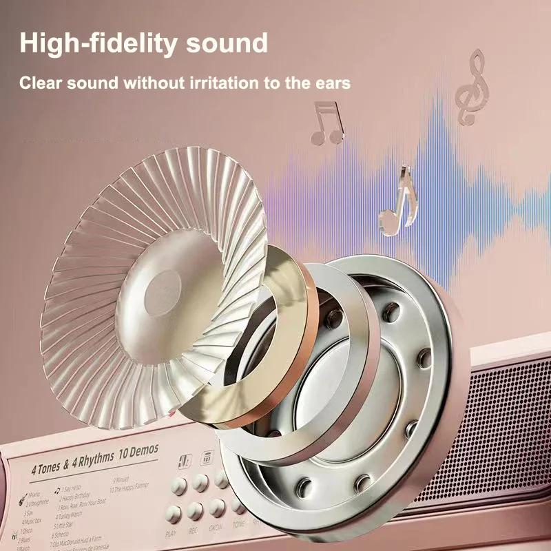 Kids Electric Piano 37 Baby Keyboard with Microphone Singing Songs Development Educational Toy Musical Instrument Games Children