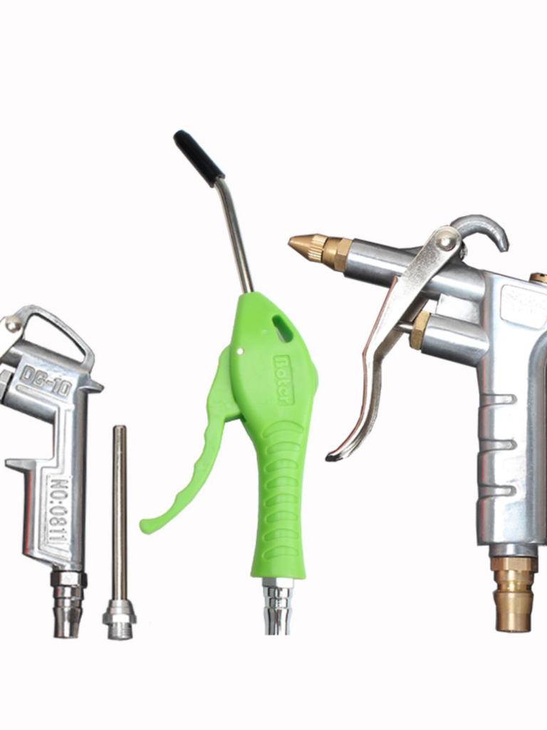 Extended High-Pressure Pneumatic Air Blower & Dusting Gun Tool