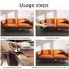 20x30cm Artificial PU Leather Repair Color Artificial Synthetic Leather Cloth Self-Adhesive Sofa Repair Glue Imitation Leather
