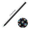 10PcsBlack Wooden Rainbow Drawing Pencil 7-Color Sketching Pencils School Stationery Artist Student DIY Painting Supplies