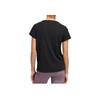 Adidas Bonus Arc Hem Loose Fit Workout Short Sleeve T-Shirt Women Tops Black GJ2757