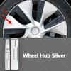 For Tesla Car Wheel Scratches Repair Pen Matte Black Dark Gun Gray Silver Black Multiple Colors