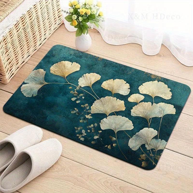 1PC Cute Dog Pattern Kitchen Rugs Non-Slip Home Door Mats Pop design Bathroom Rugs Bath Mat Carpet for Home Sink Laundry Decor