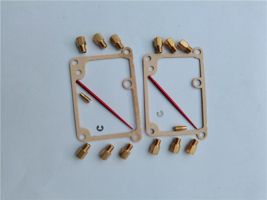 2PCS with Pin Cushion Carb Carburetor Main Nozzle Repair Kit For Yamaha Banshee