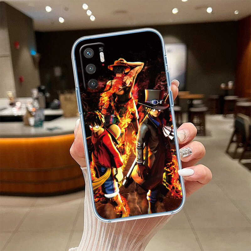 One Piece ACE Luffy Sabo Phone Case for Motorola G14 G15 G24 G30 G31 G32 G34 G41 G42 G51 G52 G50 G60S G60 G62 G72 G71 G73 G84 G85 G200 E32