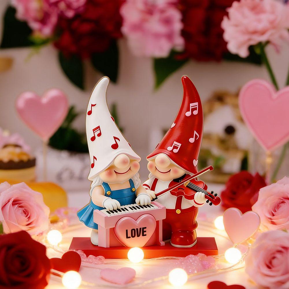 Cute Valentine's Day Elf Ornament 5D Valentine's Day Decoration  Desk Accessories