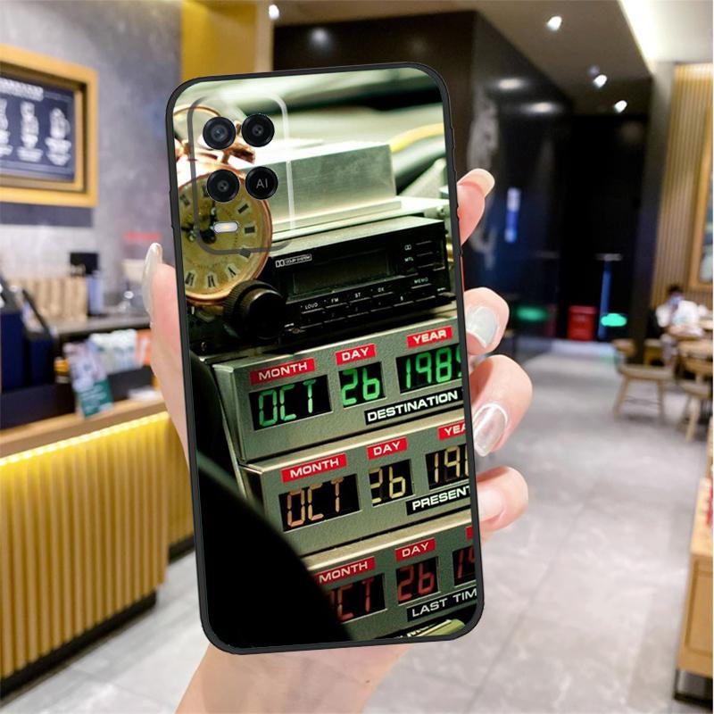 Back To The Future Case For Oppo A98 A18 A38 A58 A78 A60 A80 A40 A96 A76 A16 A94 A74 A54 A15 A17 A57 A77 A5 Pro