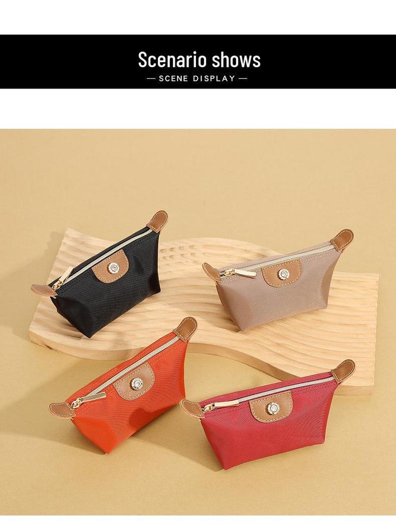 Dumpling Coin Purse: Stylish Mini Key & Lipstick Storage for Women