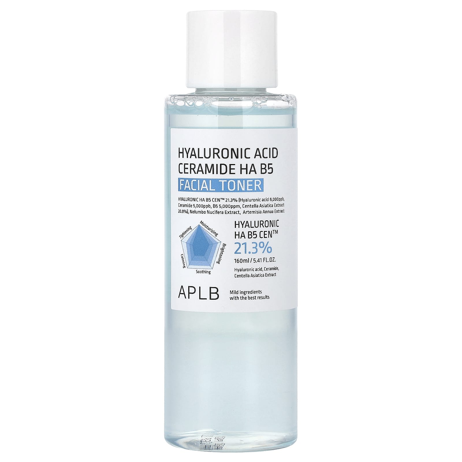 APLB Hyaluronic Acid Ceramide HA B5 Facial Toner, 160ml (5.41 fl oz)