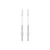 Luxenter 925 Sterling Silver and Brilliant Zirconia Earrings with Rhodium Finish - Yacko