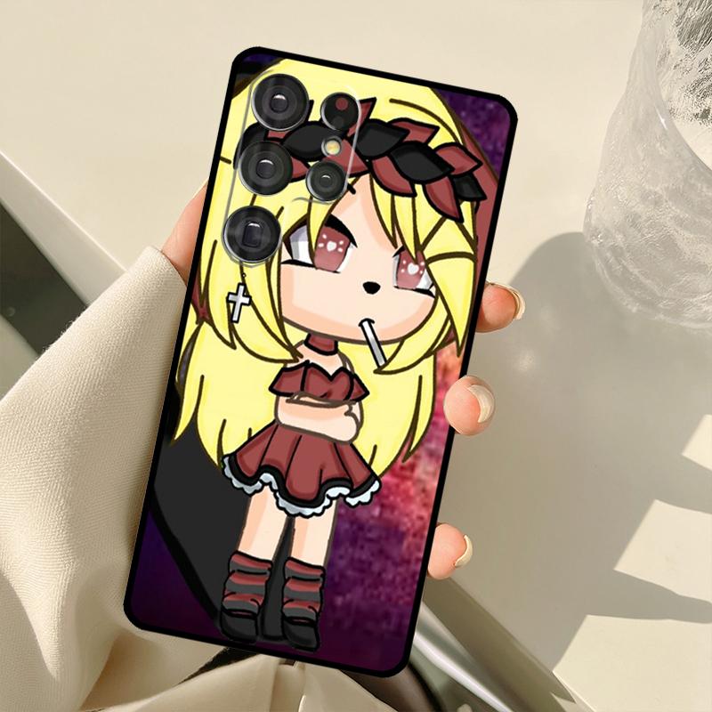 

Чехол для игрового телефона Gacha Life для Samsung Galaxy S20 FE S21 FE S22 Ultra Note20 Note10 S8 S9 S10 Plus Galaxy S20Ultra