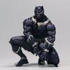 Figuras Revoltech Yamaguchi Pantera Negra Figura de Acción Modelo Venom Rey de Wakanda Pantera Negra T Challa Juguetes