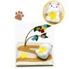 Cat Decoration Figurine Cats Walk Tanabata Mini Compact Cute Seasonal Summer July August Ceramic Japanese Small Items Goods Interior No Wrapping