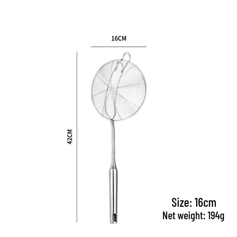 304 Stainless Steel Skimmer Spoon with Hook