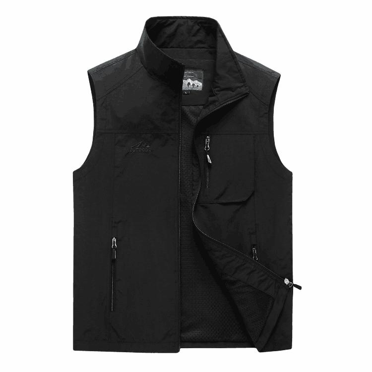 Summer Vest Men Casual Men Vest Plus Size 7XL Waistcoat Male Outerwear Quick Dry Breathable Mesh Line Vest Sleeveless Jackets