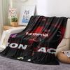 Victor Boniface Printed Flannel Blanket, soft throw for bedroom sofa, washable, fan merchandise, great gift.