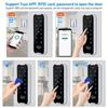 IP68 Fully Waterproof RFID Access Control Keypad Metal Shell 125KHz Card Reader Metal Touch Controller Wiegand26/34 Doorbell