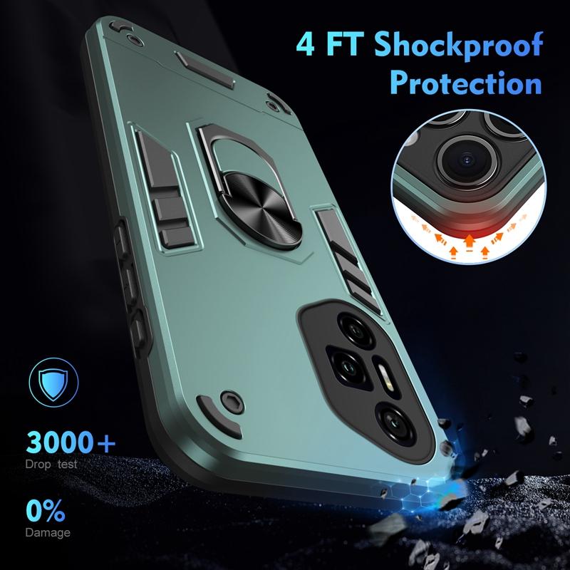 Armor Magnetic Holder Ring Shockproof Case For Honor 300 Ultra Honor 300 Pro Honor300 5G Camera Lens Protect Cover