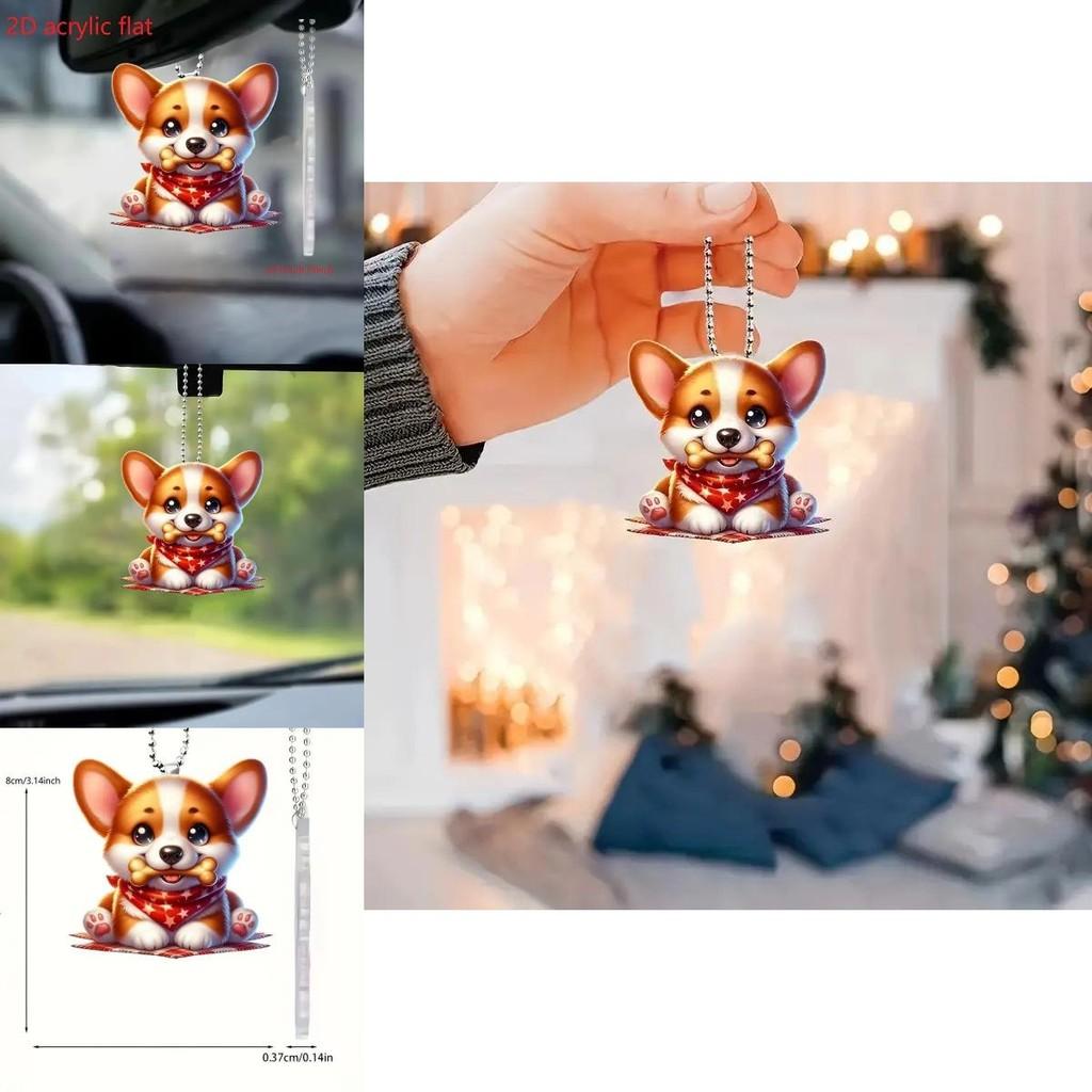 Acrylic Attractive Car Charm Colorful Cartoon Style Perfect For Personal Or Home Decoration