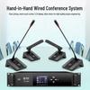 HuiDu HD-8800 Professional Wired Daisy-Chain Conference Microphone System (CN Version)