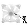 Computer Case Cooler Fan PC Ventilator RGB MultiColor CPU Cooling Fan 12V DC 6PIN(Round Frame )