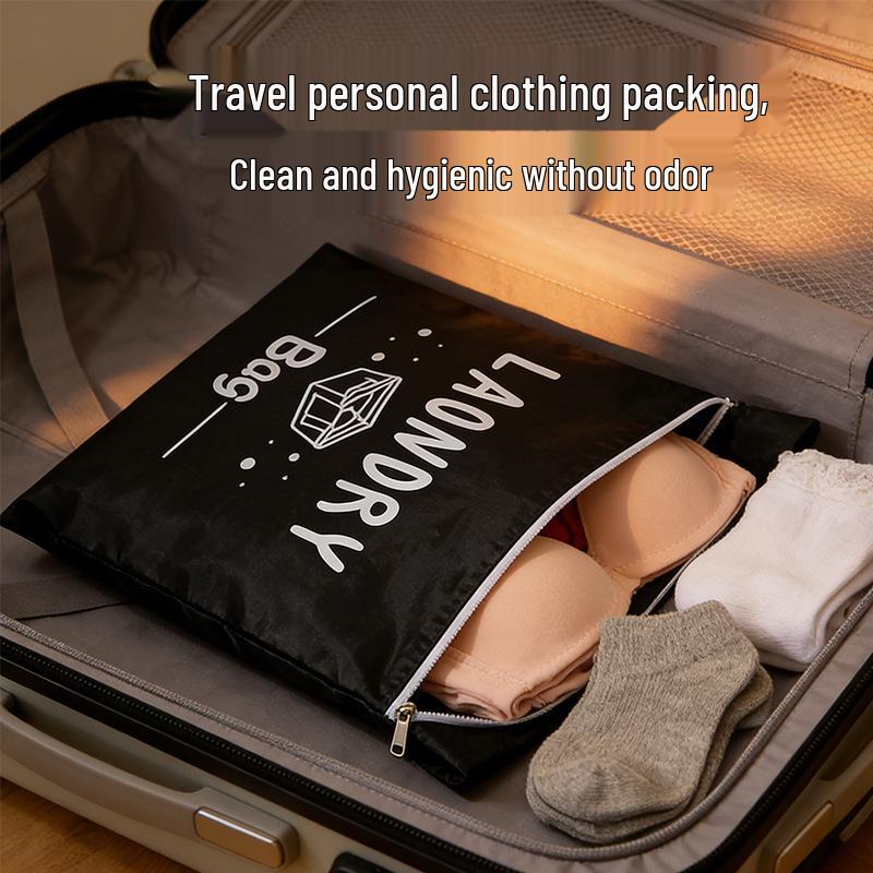 Portable Waterproof Travel Storage Bag - Multifunctional, Large Capacity Clothing & Sundries Organizer with Drawstring