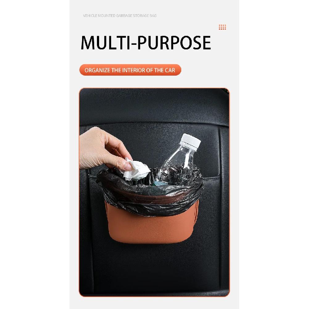 Car Door Cup Holder Box Universal Drink Rack Storage Bin Back Clip Design Car Seat Back Water Cup Box Organizer Pocket