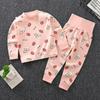 Kinder-Unterwäsche-Sets - Langarm- und Langhosen-Sets Für Jungen, Lässige Pyjama-Sets Für Mädchen Im 2-teiligen Stil