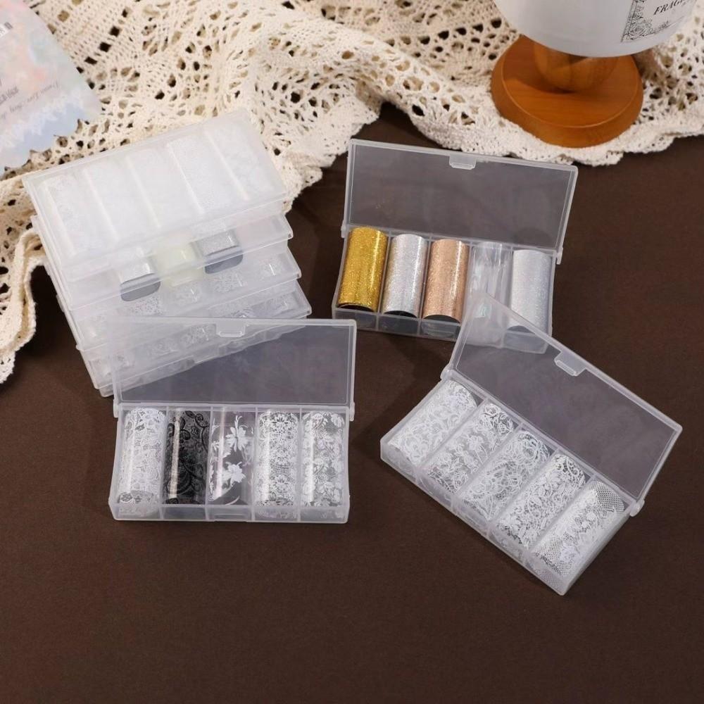 Laser Nail Foils Lace Design Nail Art Stickers Professional Nail Decorations  Manicure DIY