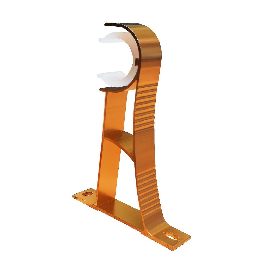 Roman Curtain Rod Bracket Set - Aluminum Alloy Base, Three Colors