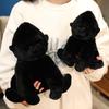 Black Hairy Monkey Simulation Plush Doll 22/32cm Stuffed Animal Cartoon Chimpanzee Home Decor & Gift for Boys & Girls
