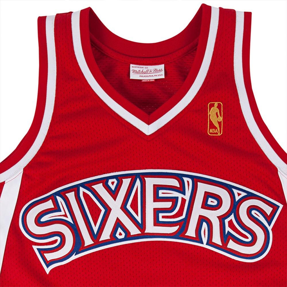 Mitchell & Ness X NBA Philadelphia 76ers 1996-97 Road Swingman Jerseys 'Allen Iverson 3' Men's AJY4CP19161-P76SCAR96AIV