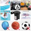 75W Electric Air Pump Inflator USB Rechargeable Inflate Deflate Air Compressor for PVC Boat Mattress Inflatable Pool Raft Bed