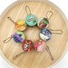 Novelty Slow Rebound Pinch Pendant Creative Pudding Squeeze Key Ring  Reduce Pressure