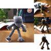 Plush Long Legged Frog Toy Keychain With Pp Cotton Filling For Kids And Collectors