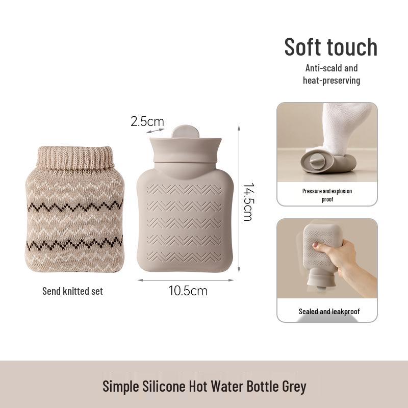 FaSoLa Silicone Hand Warmer: Portable, Explosion-Proof Water-Filled Heat Pack for Girls