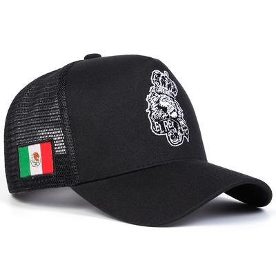 Herre Mexicansk Løvehode Brodert Baseballcaps Netthatt Utendørs Justerbar Solskjerm Fritidshatt Vår Høst Reise Turisme Strandferie
