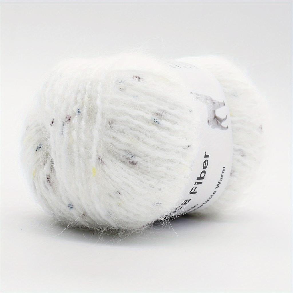 6-Pack Soft Cashmere Wool Acrylic Blend Yarn (50g/280m Per Skein) Multi-Color for Knitting & Crocheting Sweaters 3.5-4.5mm Needle/Hook Handmade Yarn