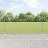 Hexagonal Fence vidaXL 1.6x25 M Galvanized Steel 3353815