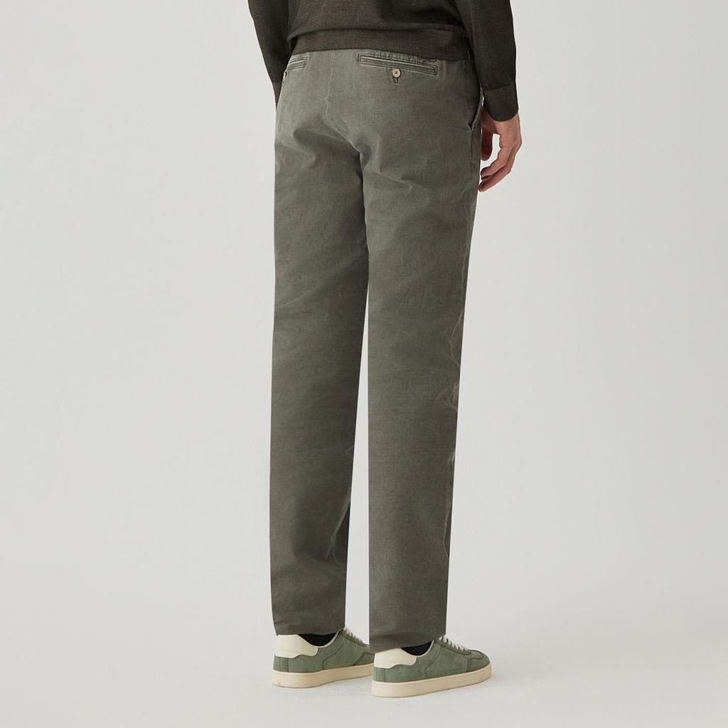 FERRAROMILANO Pigment Washed Como Pants D/Khaki (Am0Esl35427)