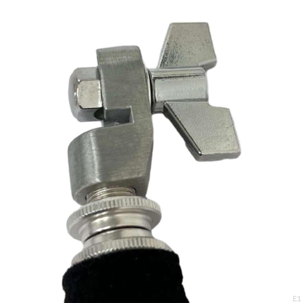Hi Hat Clutch Jazz Drum Replacement Durable Quick Release Metal Stand Post for Cymbal