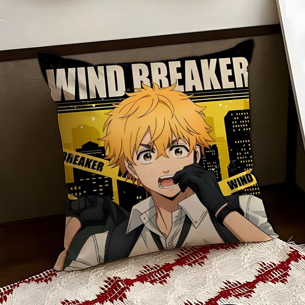 WWind Breaker Cushion Cover Reversible Soft Durable Pillow Cover Home Car MultiScene Use for Daily Comfort