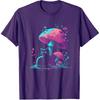 Pastel Goth Cat Mushroom Men Women Kids Cute Cottagecore T-Shirt