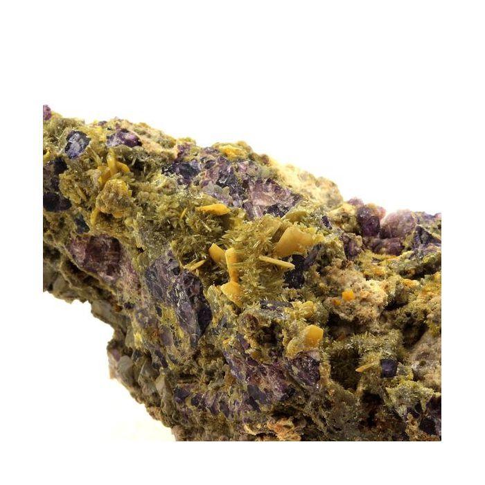 Wulfenite, Mimetite, Baryte, Fluorite 438.3 carats