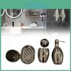 Stainless Steel Hand Soap Dispenser Bathroom Decor With Press Button For Bathroom