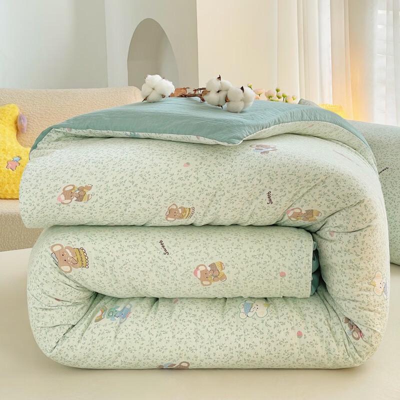 

Стираное двухслойное хлопковое одеяло из марли Jie Li Ya